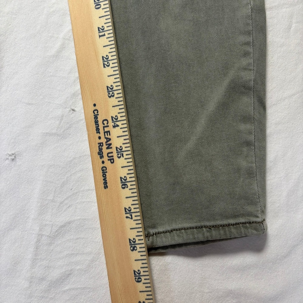 American Eagle Cargo Jeggings Womens 12 32x28 Green Next Level Stretch Hi Rise - Picture 7 of 10